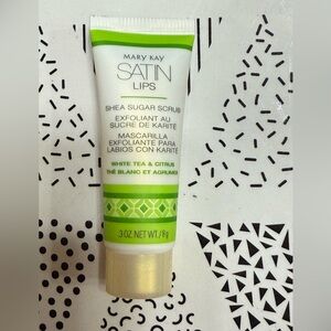 Mary Kay Satin Lips Shea Sugar Scrub - White Tea & Citrus